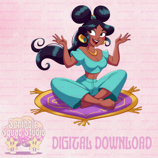 JASMINE GOES TO DISNEY PNG