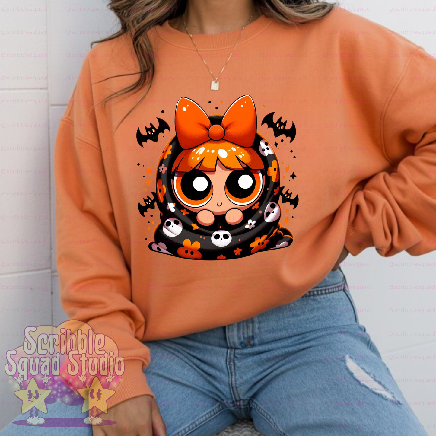 POWDER PUFF SPOOKY PNG