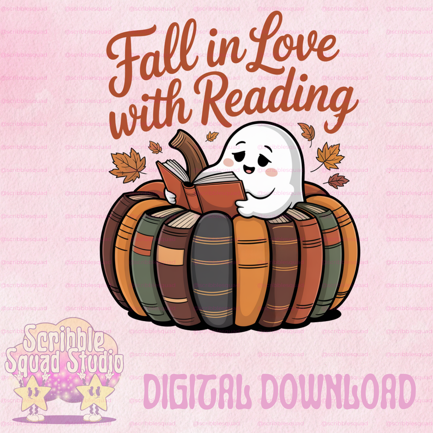 FALL IN LOVE WITH READING PNG