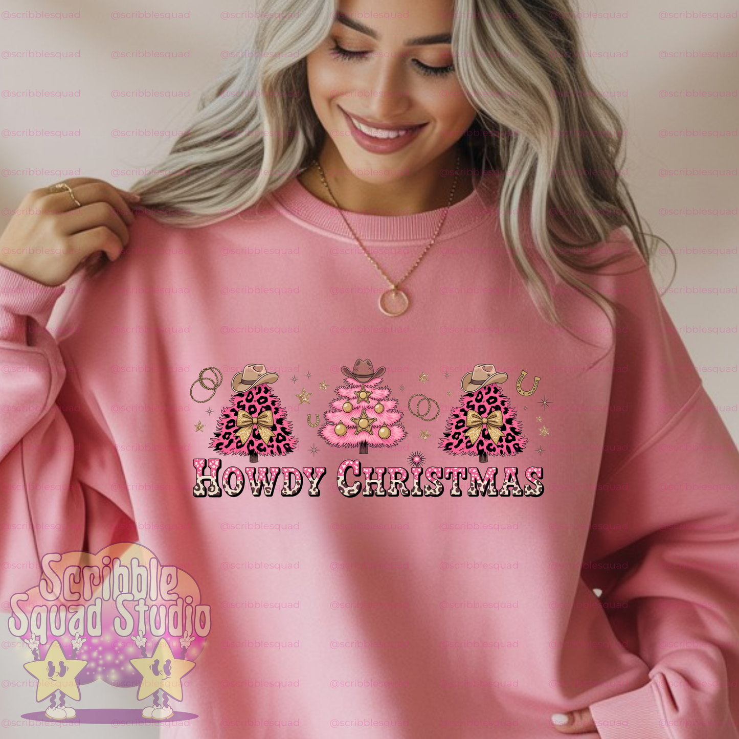 HOWDY PINK CHRISTMAS PINK