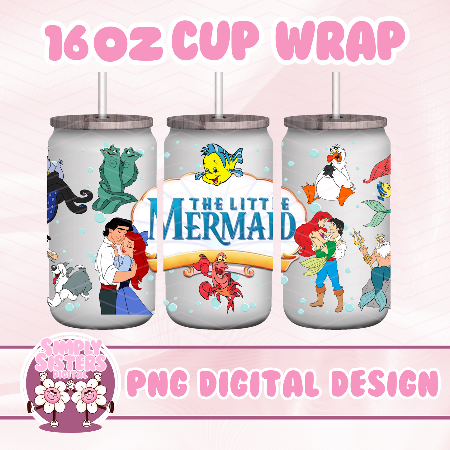 LITTLE MERMAID WRAP