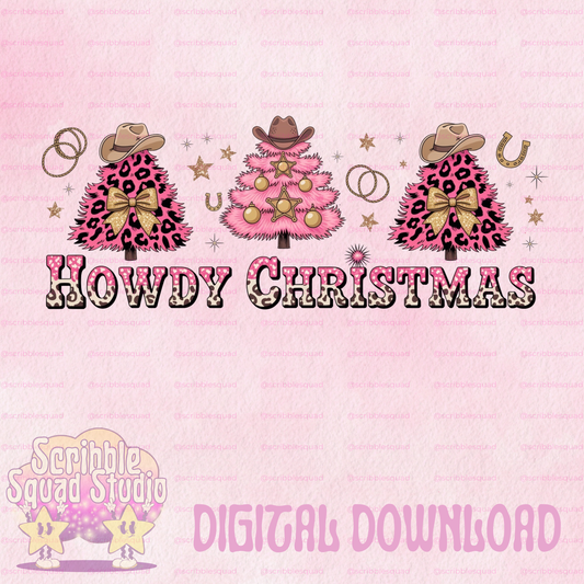 HOWDY PINK CHRISTMAS PINK