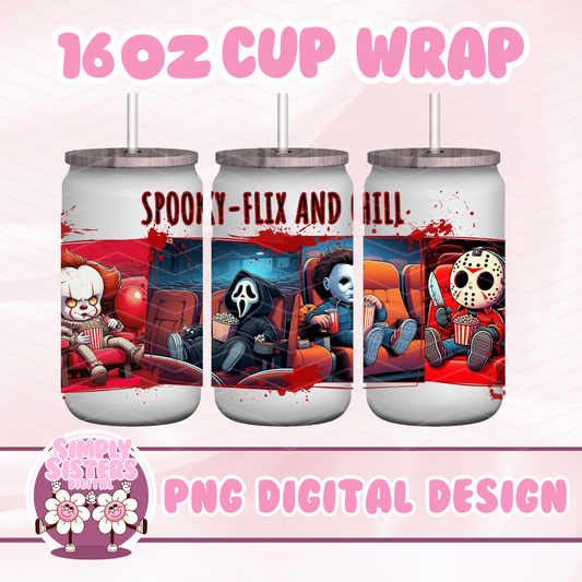 LITTLE SPOOKY FLIX AND CHILL WRAP