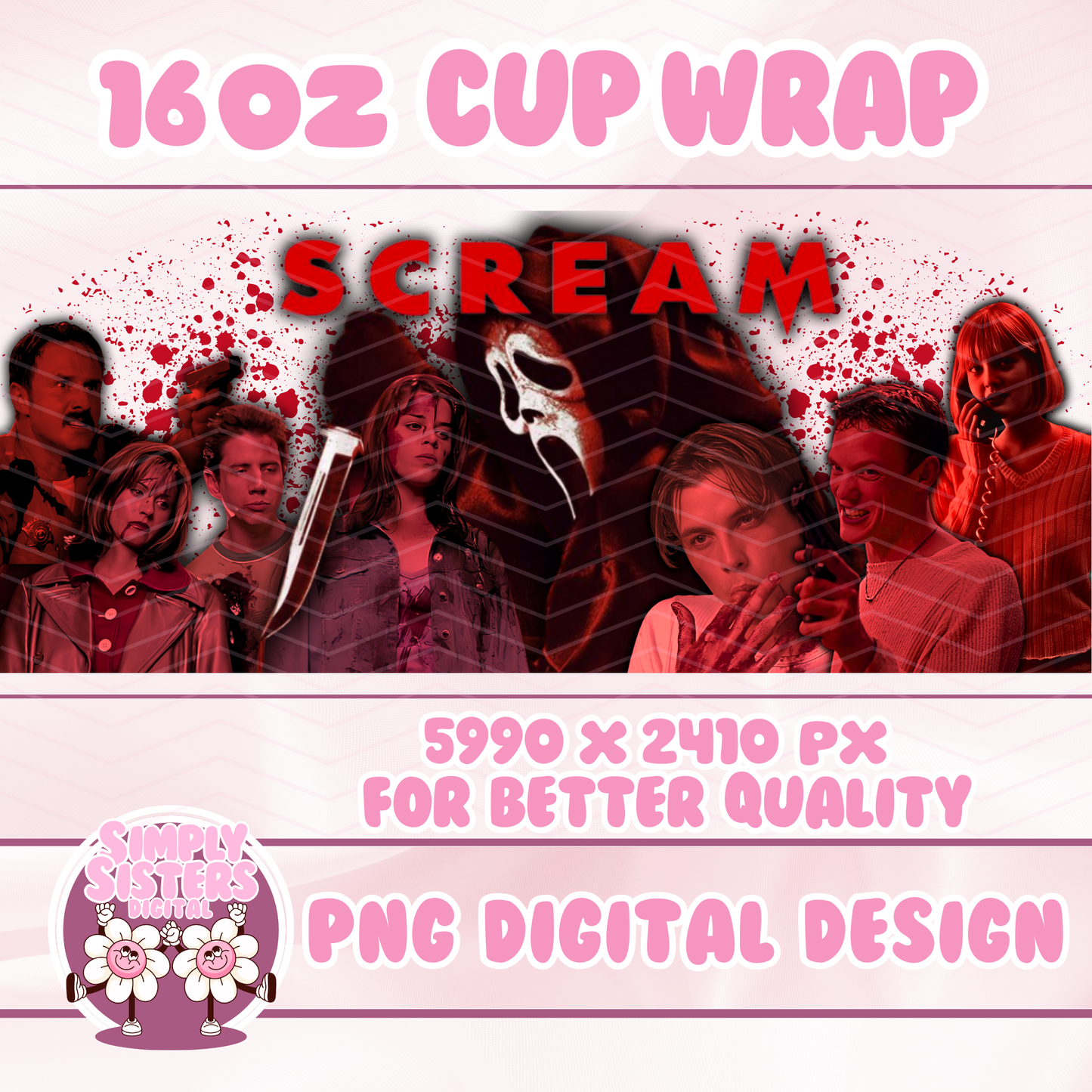SCREAM CUP WRAP