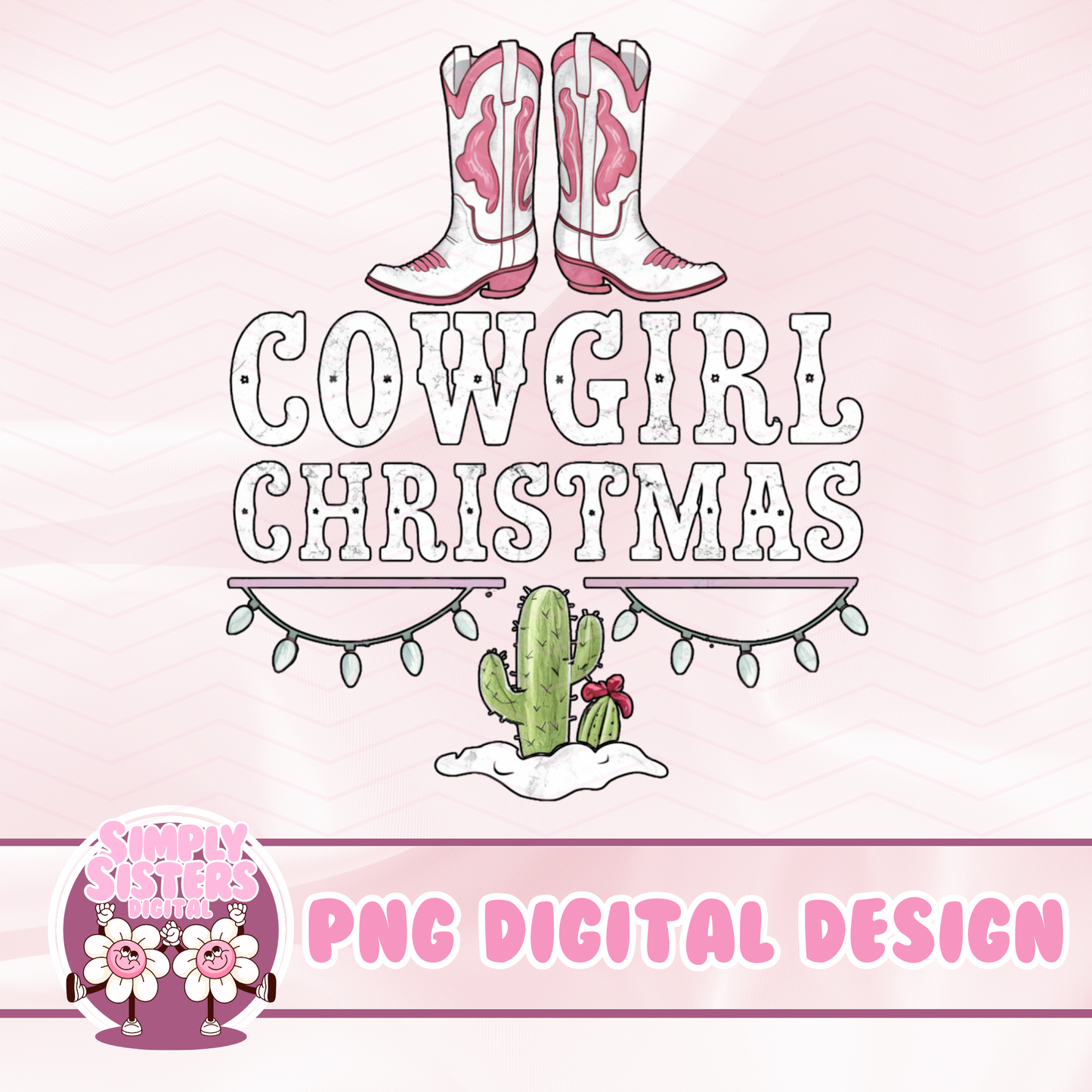 PINK COWGIRL CHRISTMAS