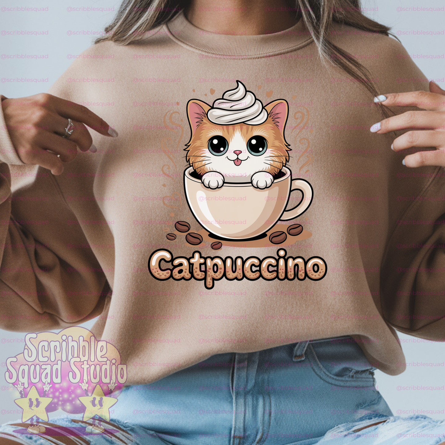 CATPUCCINO KITTY PNG