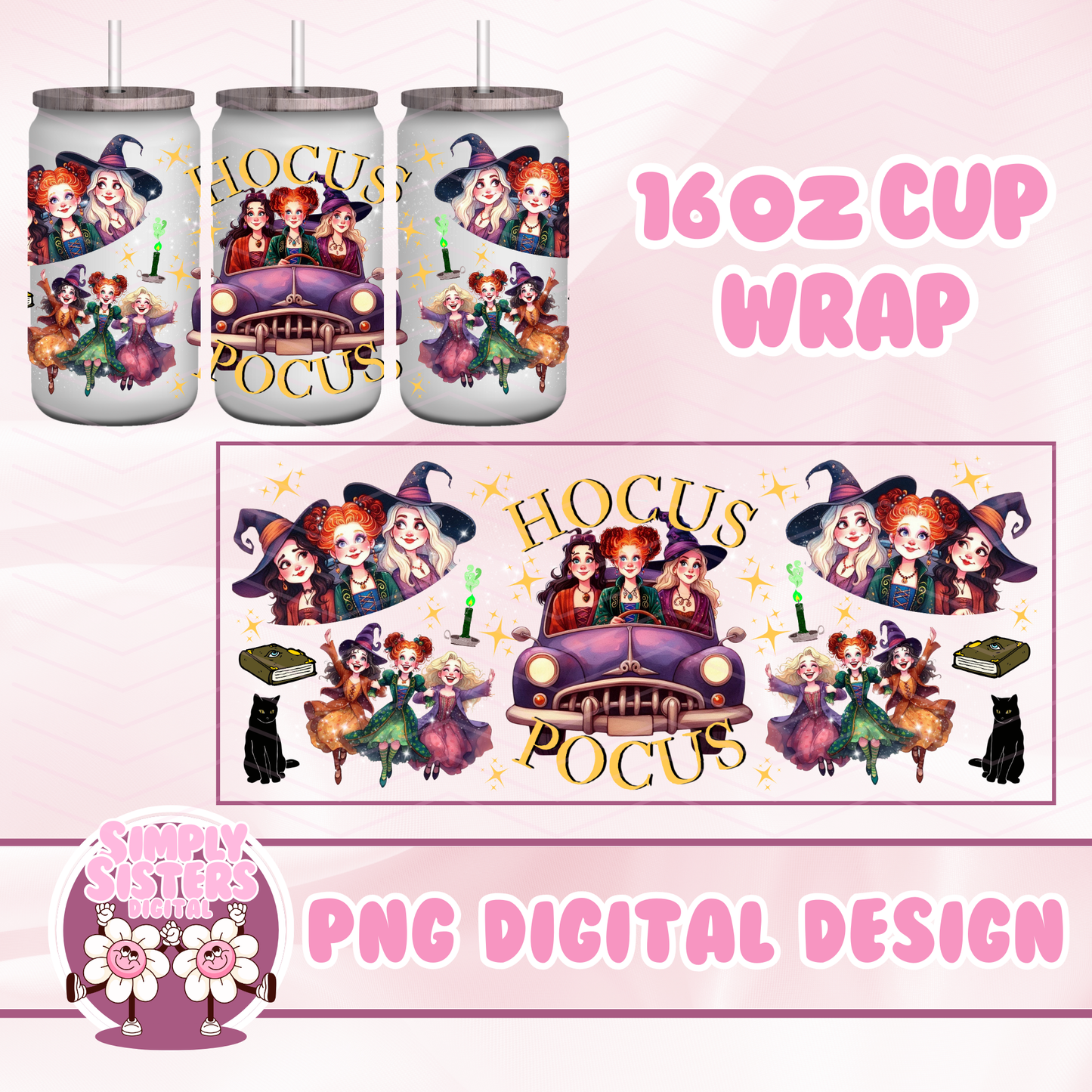 HOCUS POCUS CUP WRAP