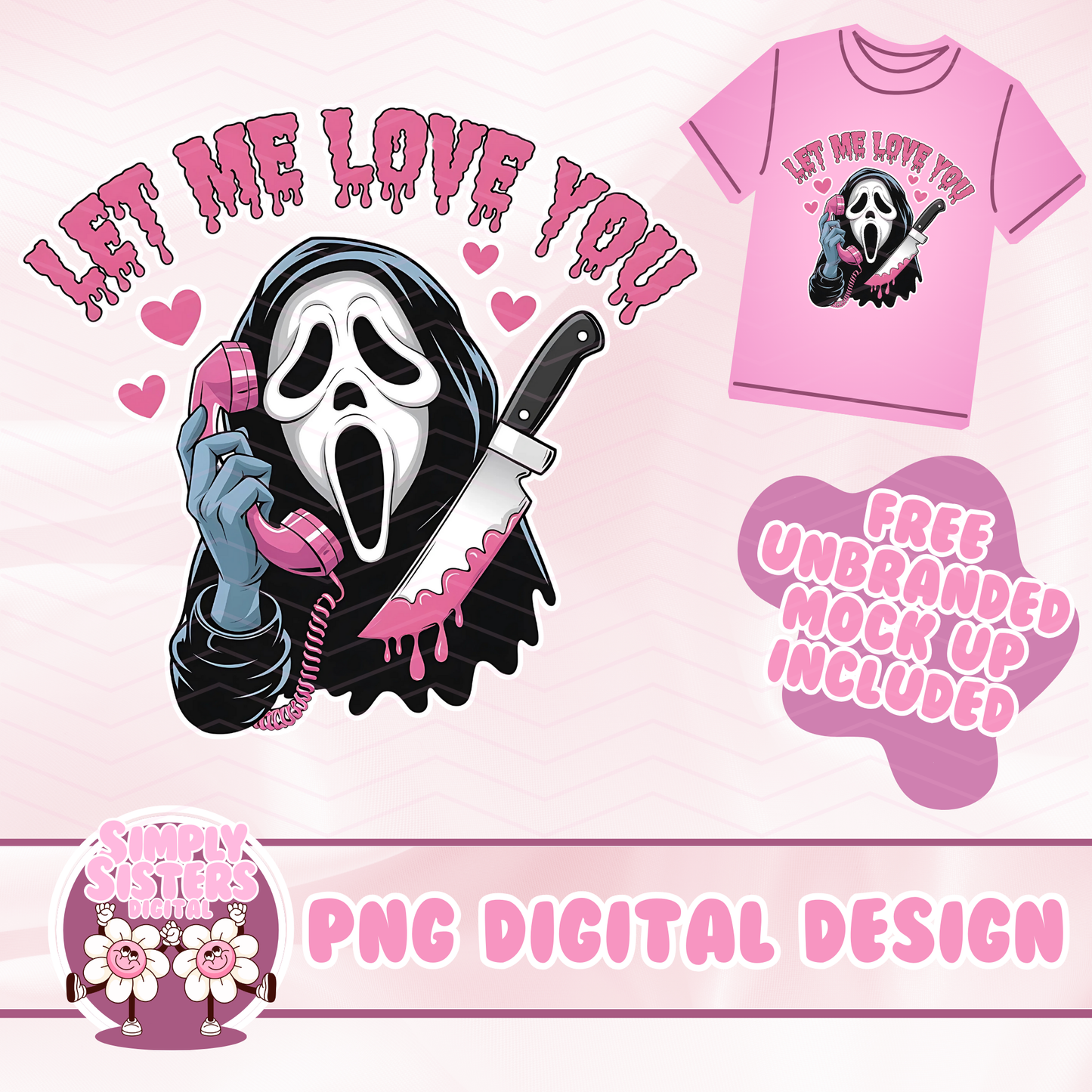 LET ME LOVE YOU SCREAM PNG