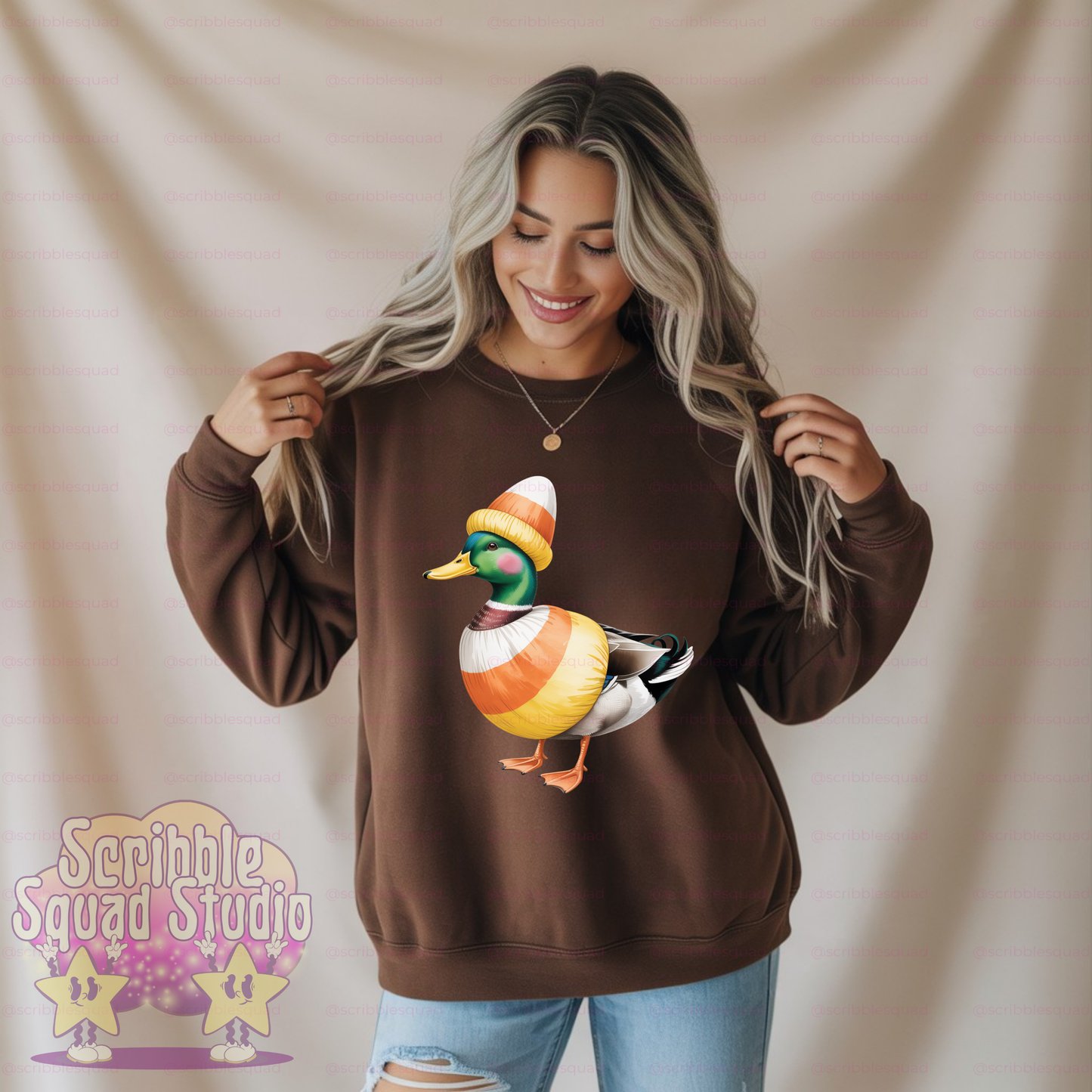 CANDY CORN DUCK PNG