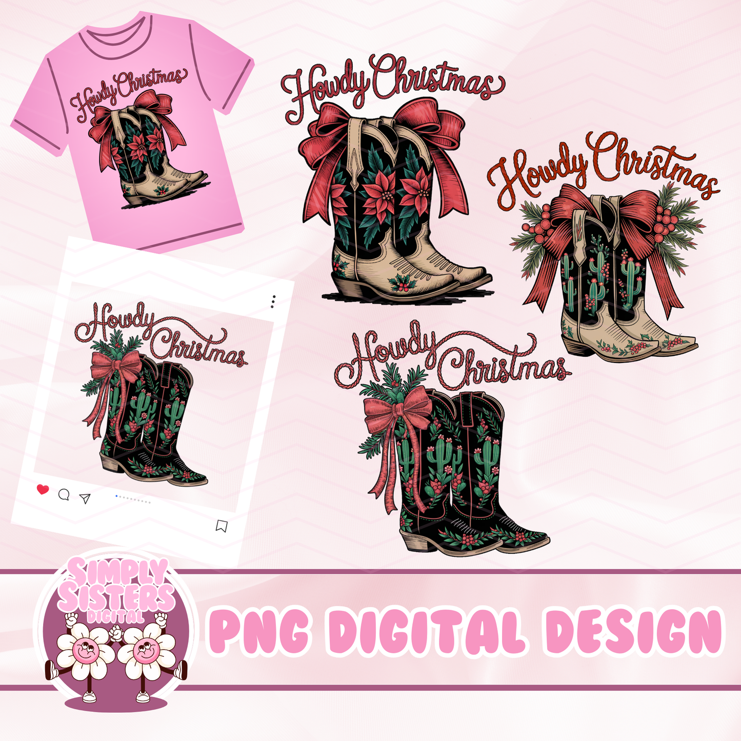 HOWDY CHRISTMAS BOOT BUNDLE