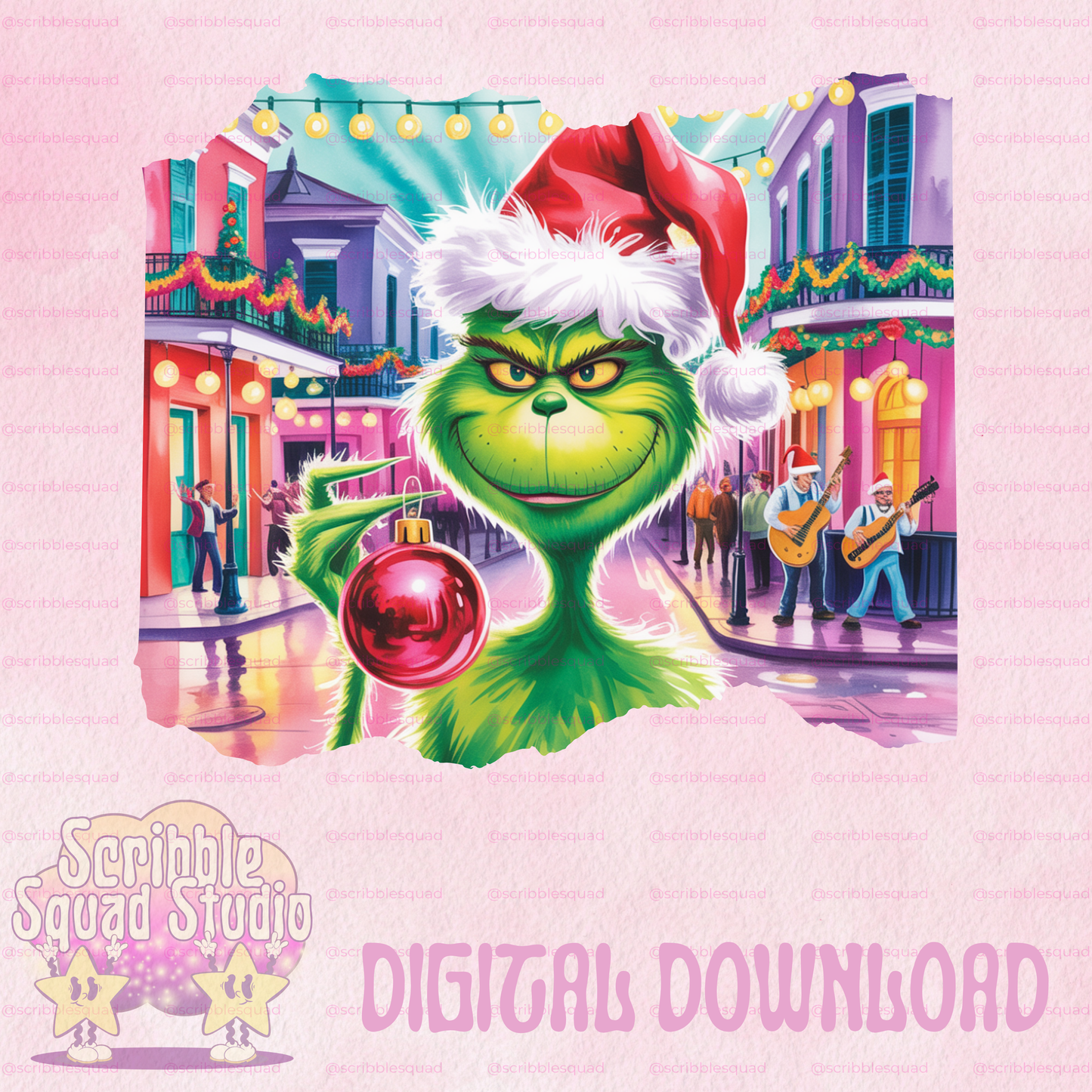 BIG CITY GRINCH PNG
