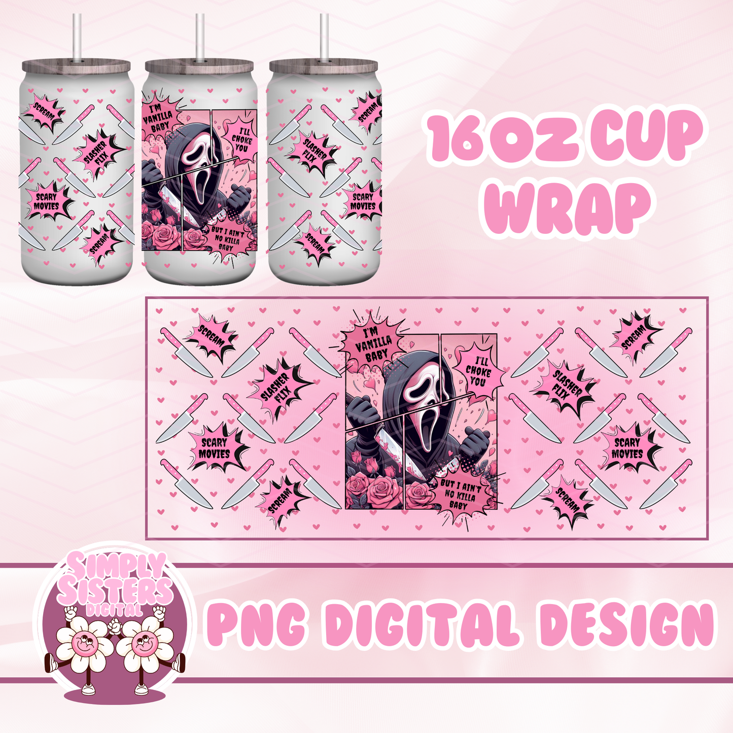 SCREAM PINK WRAP