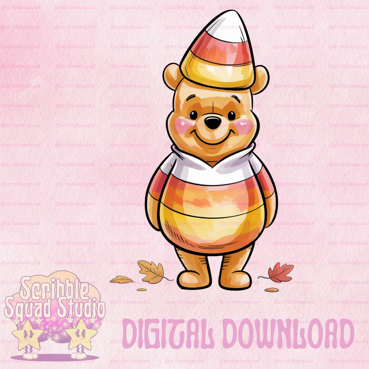 PARTY HAT POOH PNG