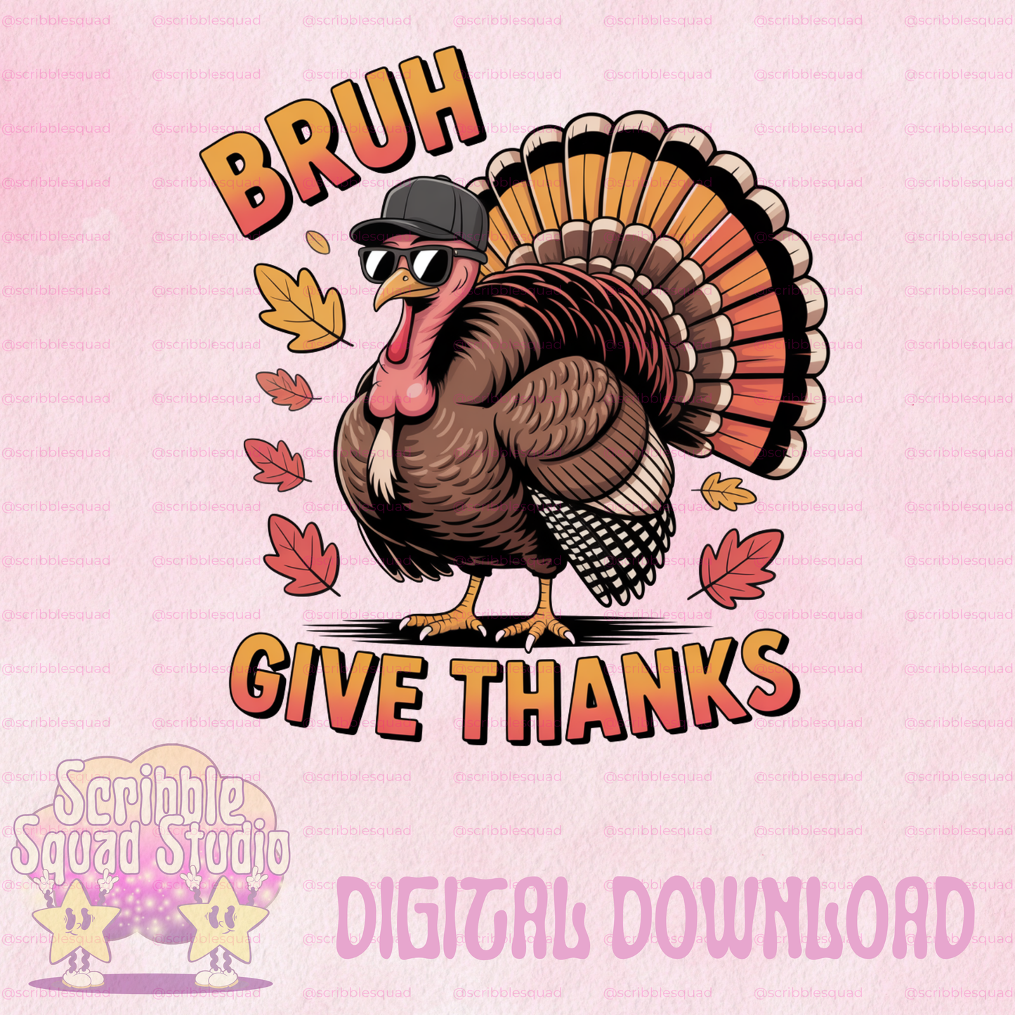 BRUH GIVE THANKS PNG