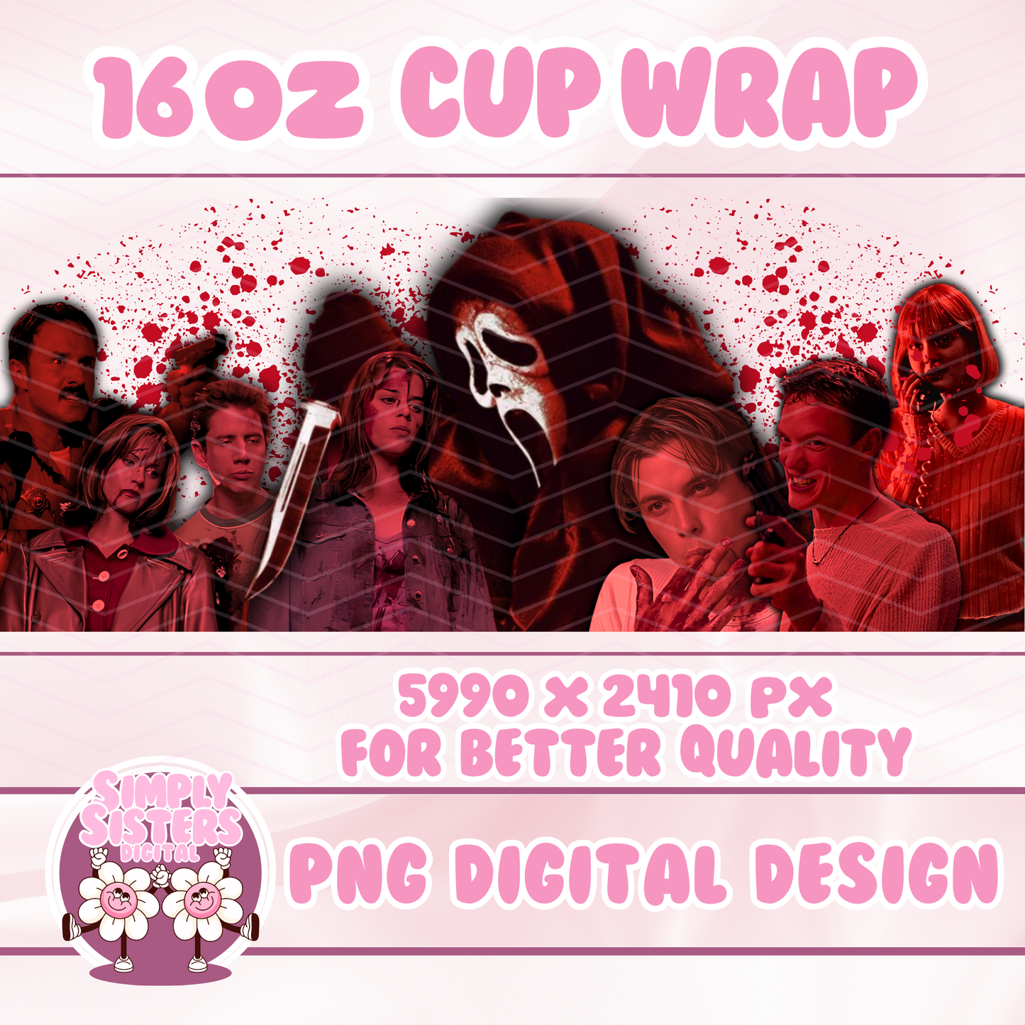 90S SCREAM CUP WRAP