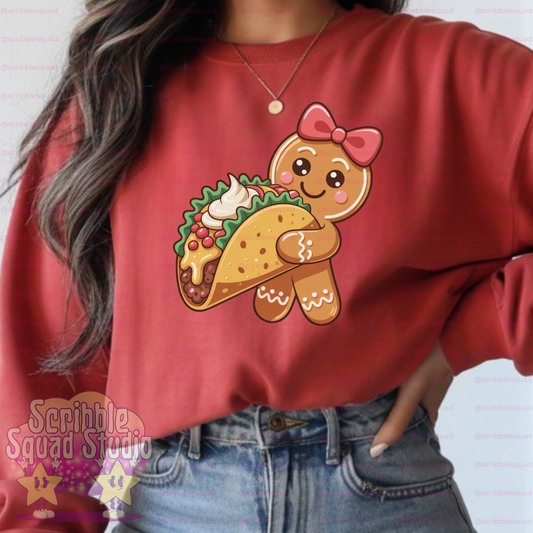 GINGERBREAD TACO NIGHT PNG
