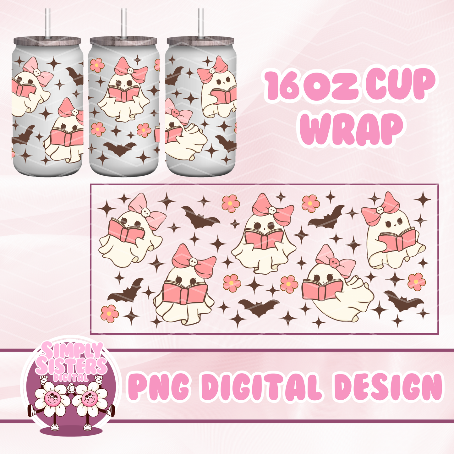 BOOKISH CUP WRAP