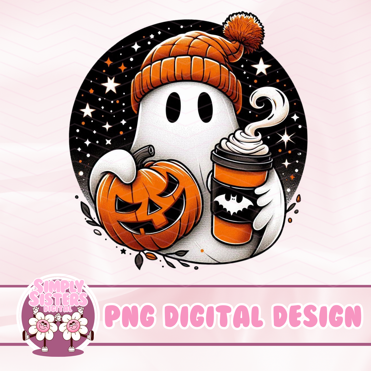 PUMPKIN SPICE GHOULS PNG BUNDLE