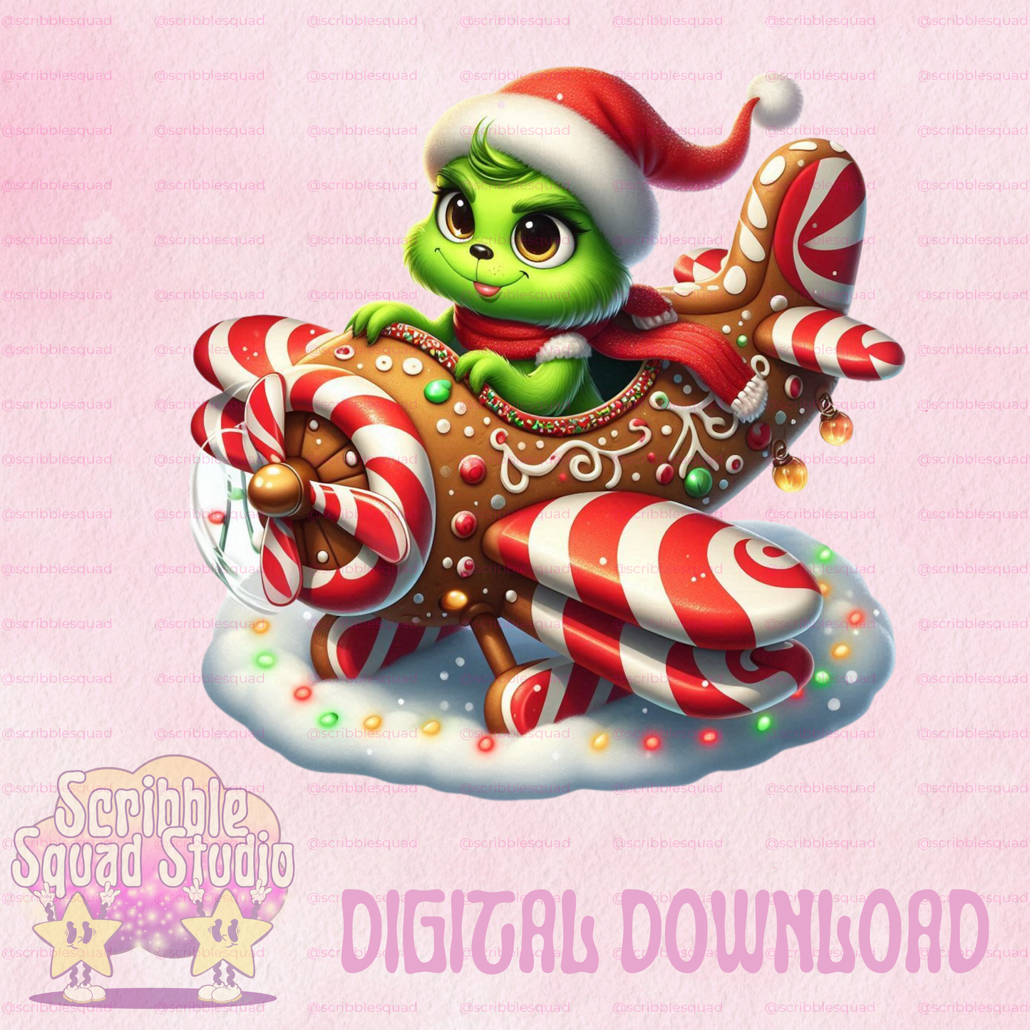 LITTLE GRINCH PILOT PNG