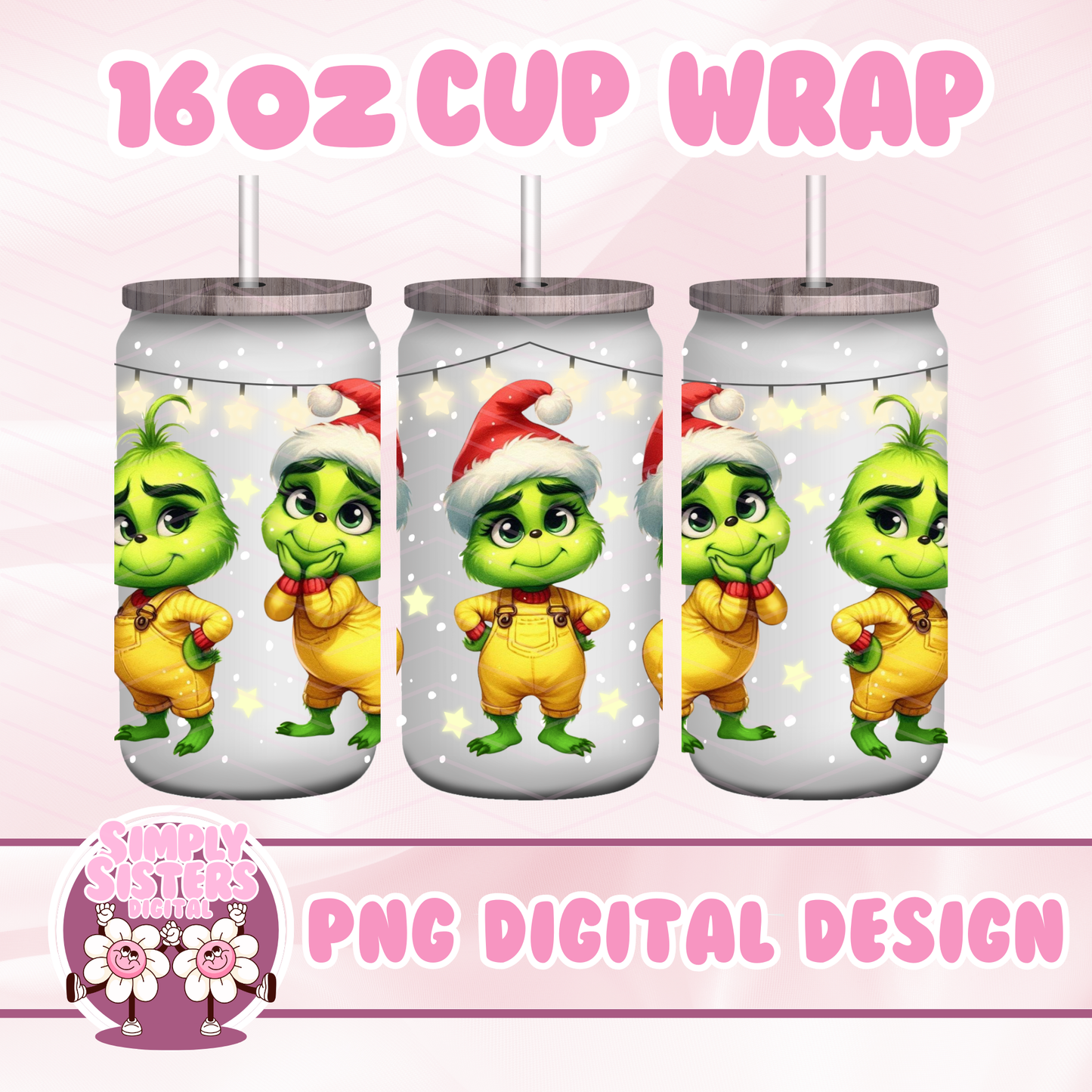 LITTLE GRINCH CUP WRAP