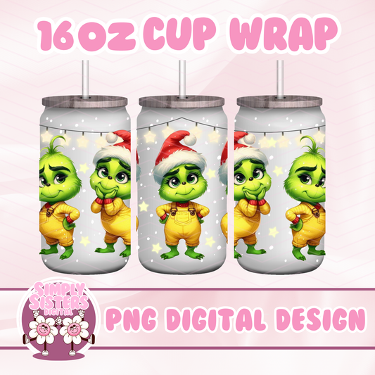LITTLE GRINCH CUP WRAP