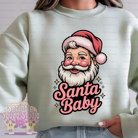 SANTA BABY PNG