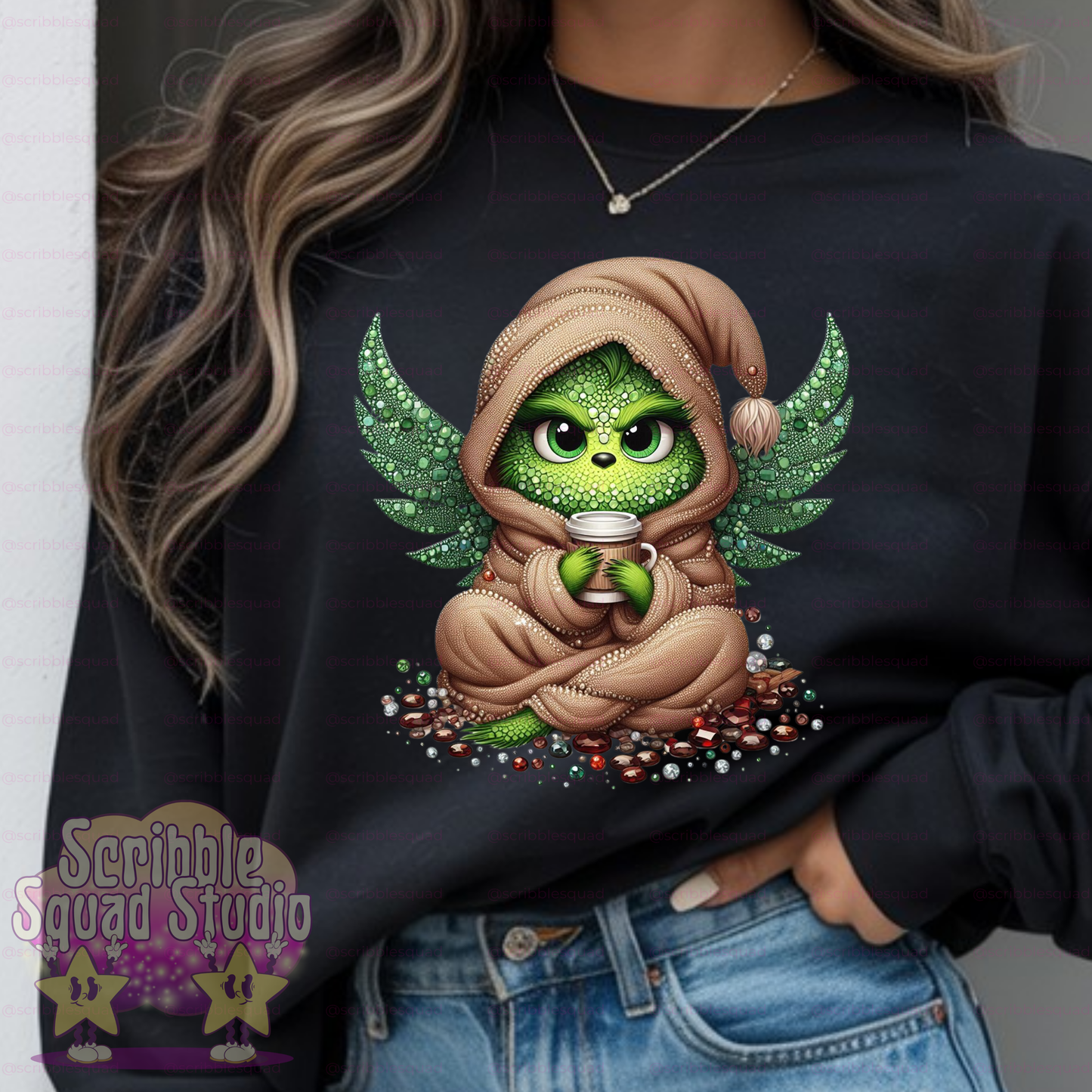 GRINCH ANGEL PNG