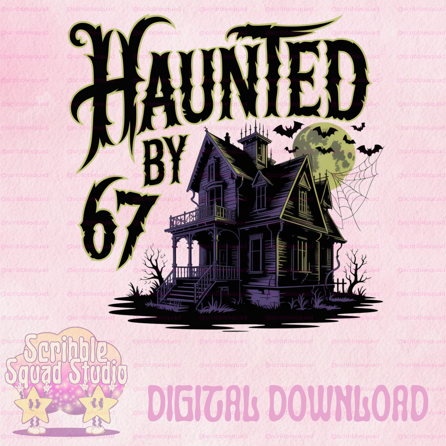 HAUNTED BY 67 PNG