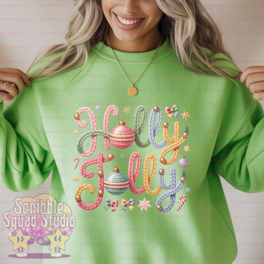HOLLY JOLLY PNG