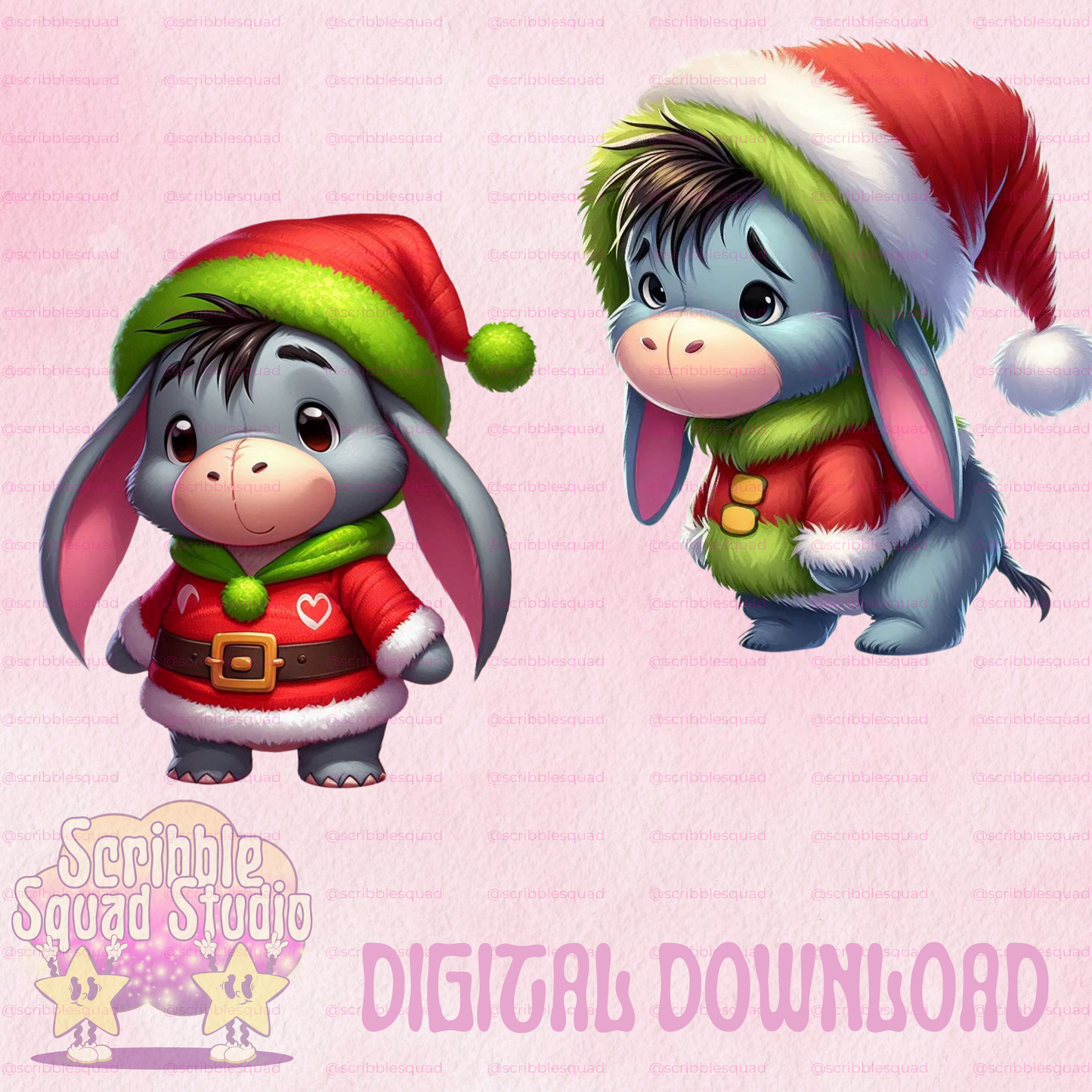 SEASONAL SAD SANTA PNG