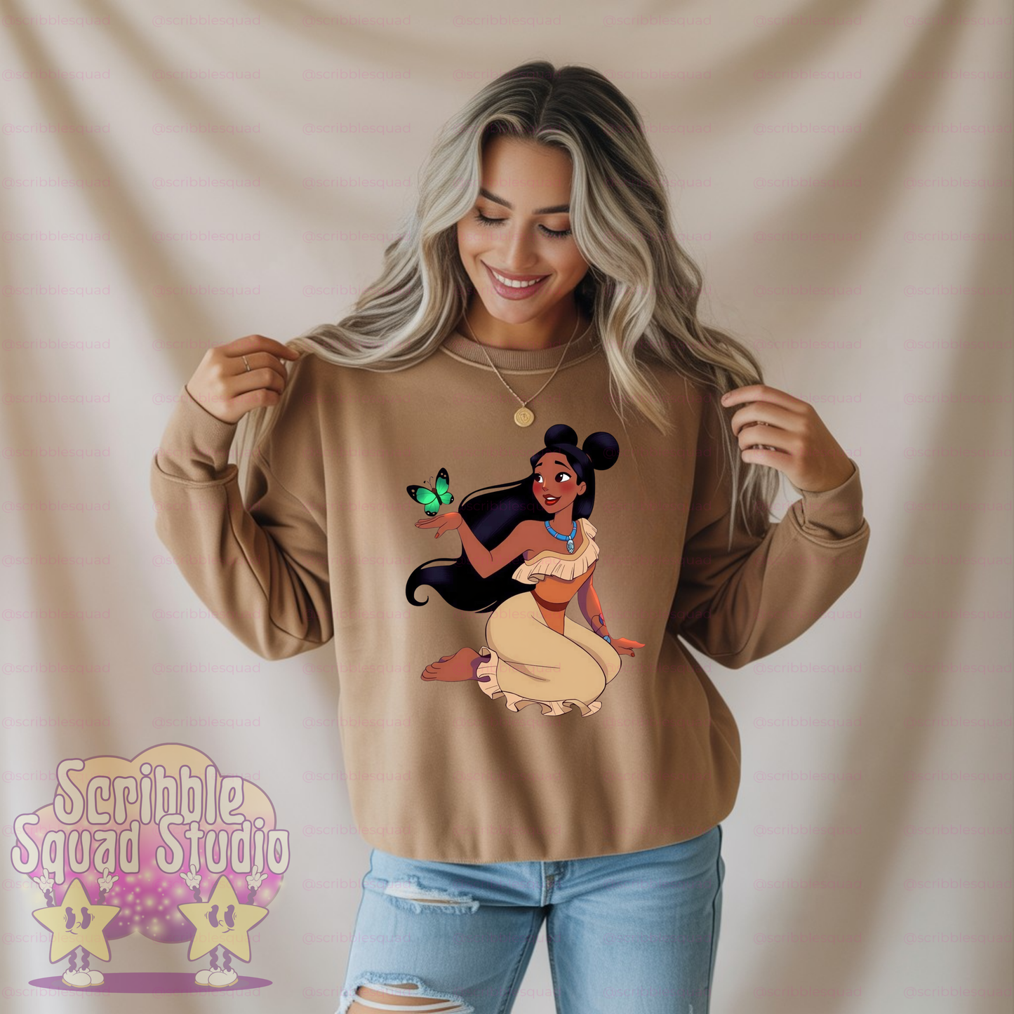 POCAHONTAS GOES TO DISNEY PNG