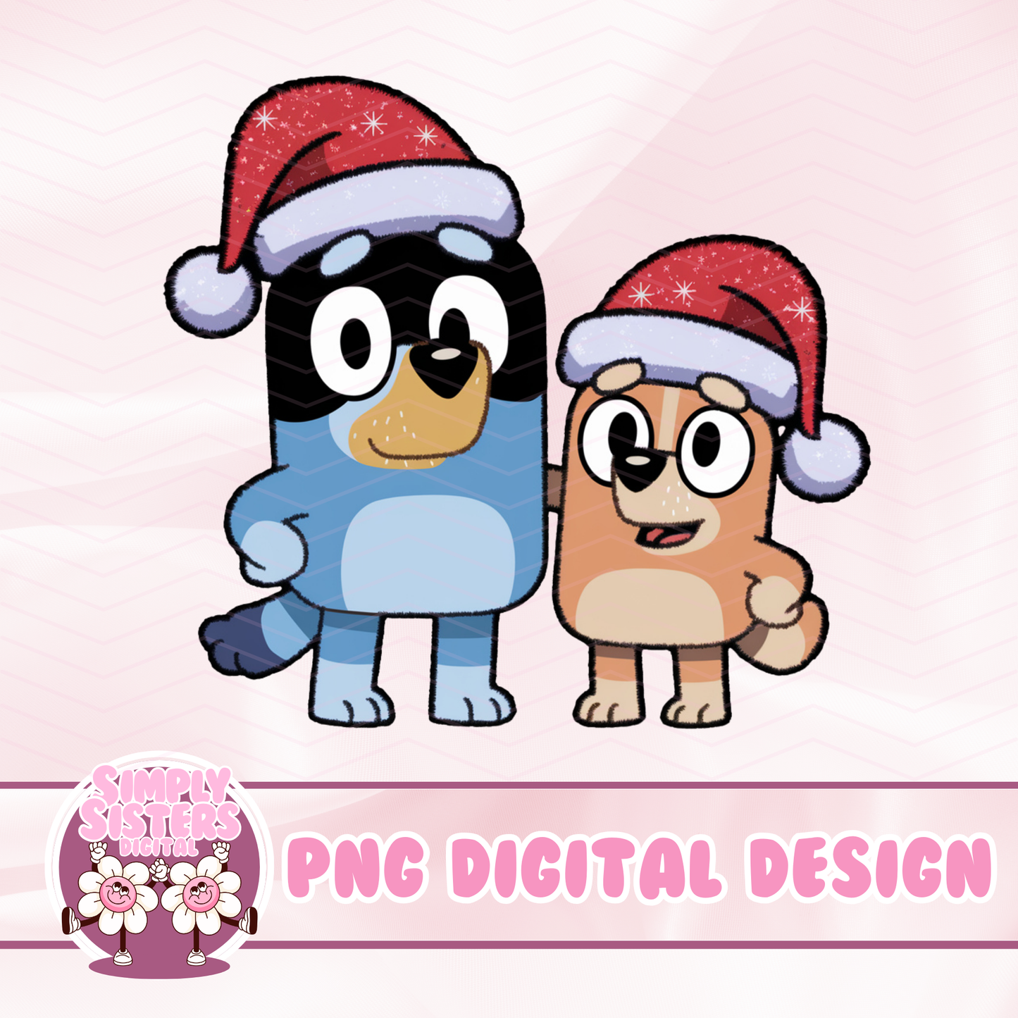 EMBROIDERED BLUEY PNG