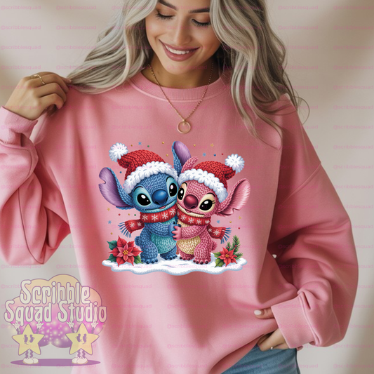 EMBROIDERED STITCH LOVE PNG
