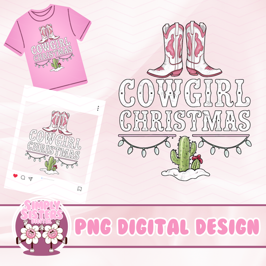 PINK COWGIRL CHRISTMAS