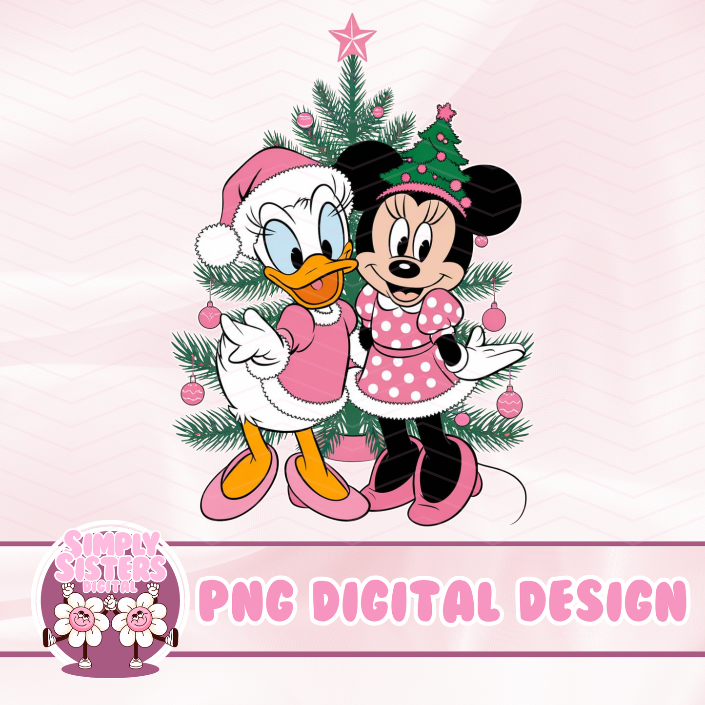 MINNIE DAISY CHRISTMAS PNG