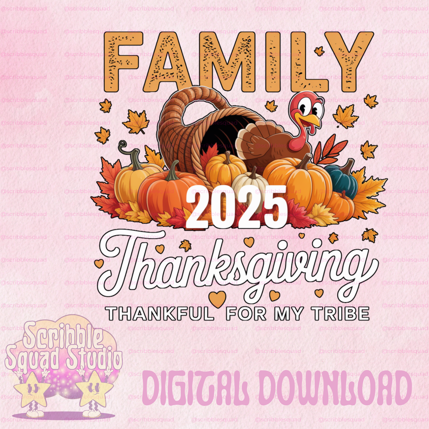 FAMILY THANKSGIVING PNG
