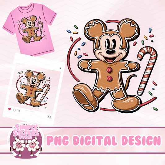MICKEY GINGERBREAD COOKIE