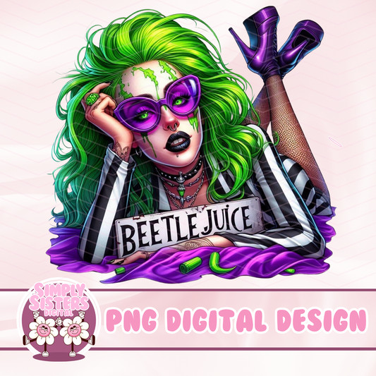 LADY BEETLEJUICE PNG