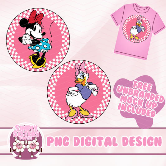 FLIRTY MINNI AND DAISY PNGS