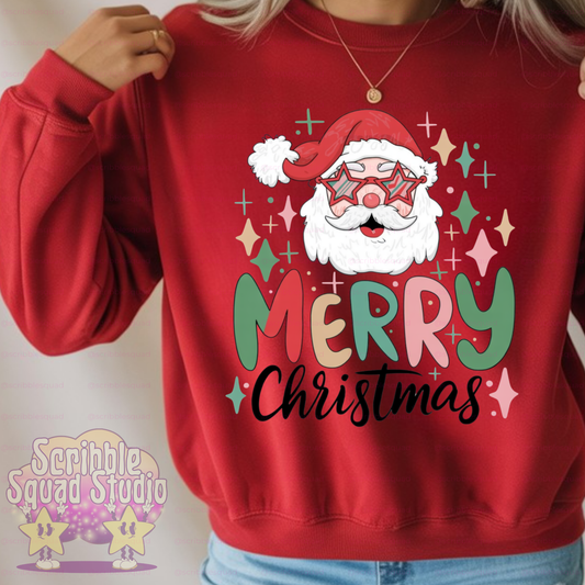 SPARKLE SANTA PNG