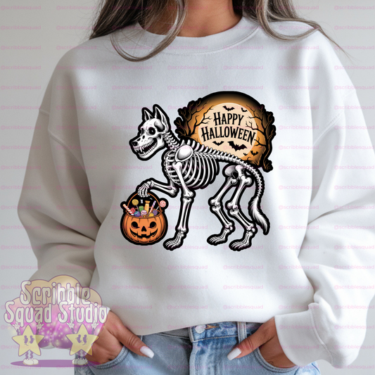 SKELETON DOG PNG