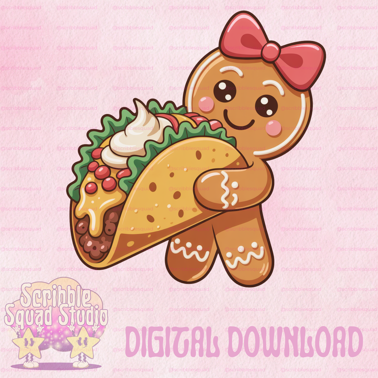 GINGERBREAD TACO NIGHT PNG