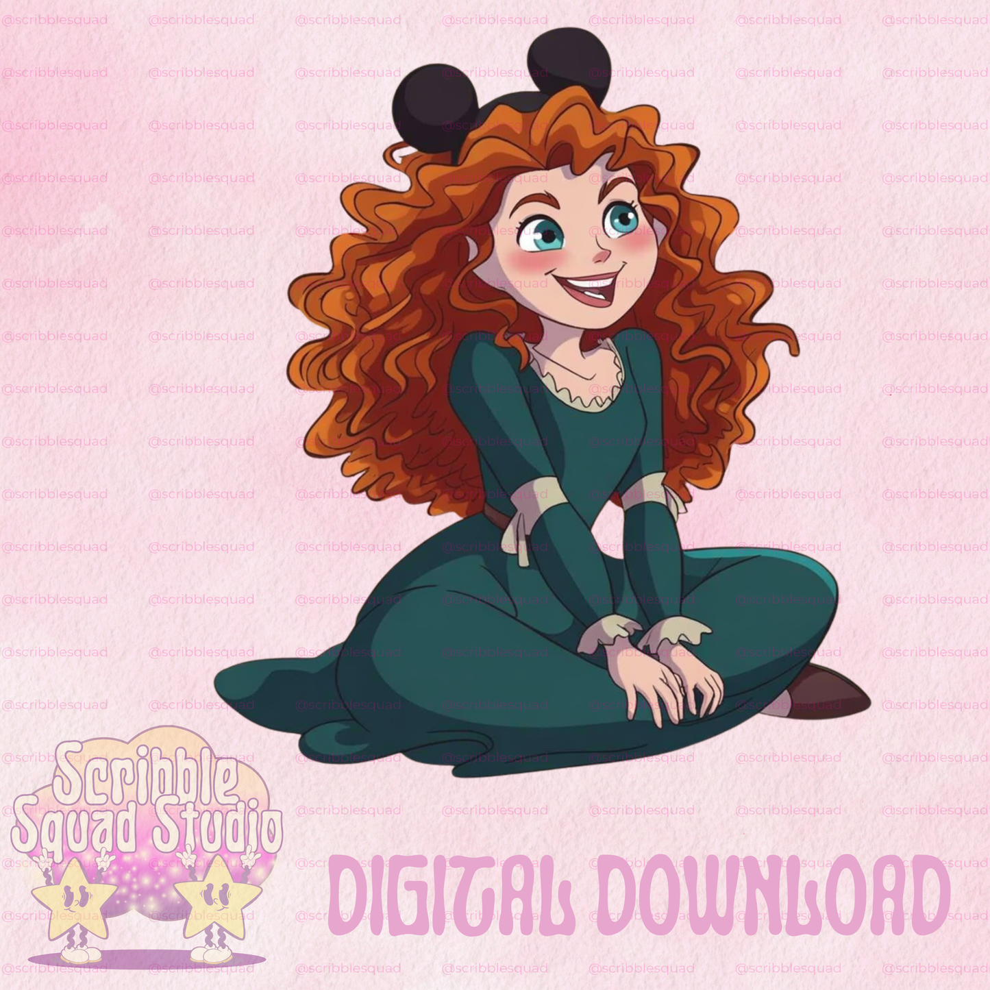 MERIDA IN EARS PNG