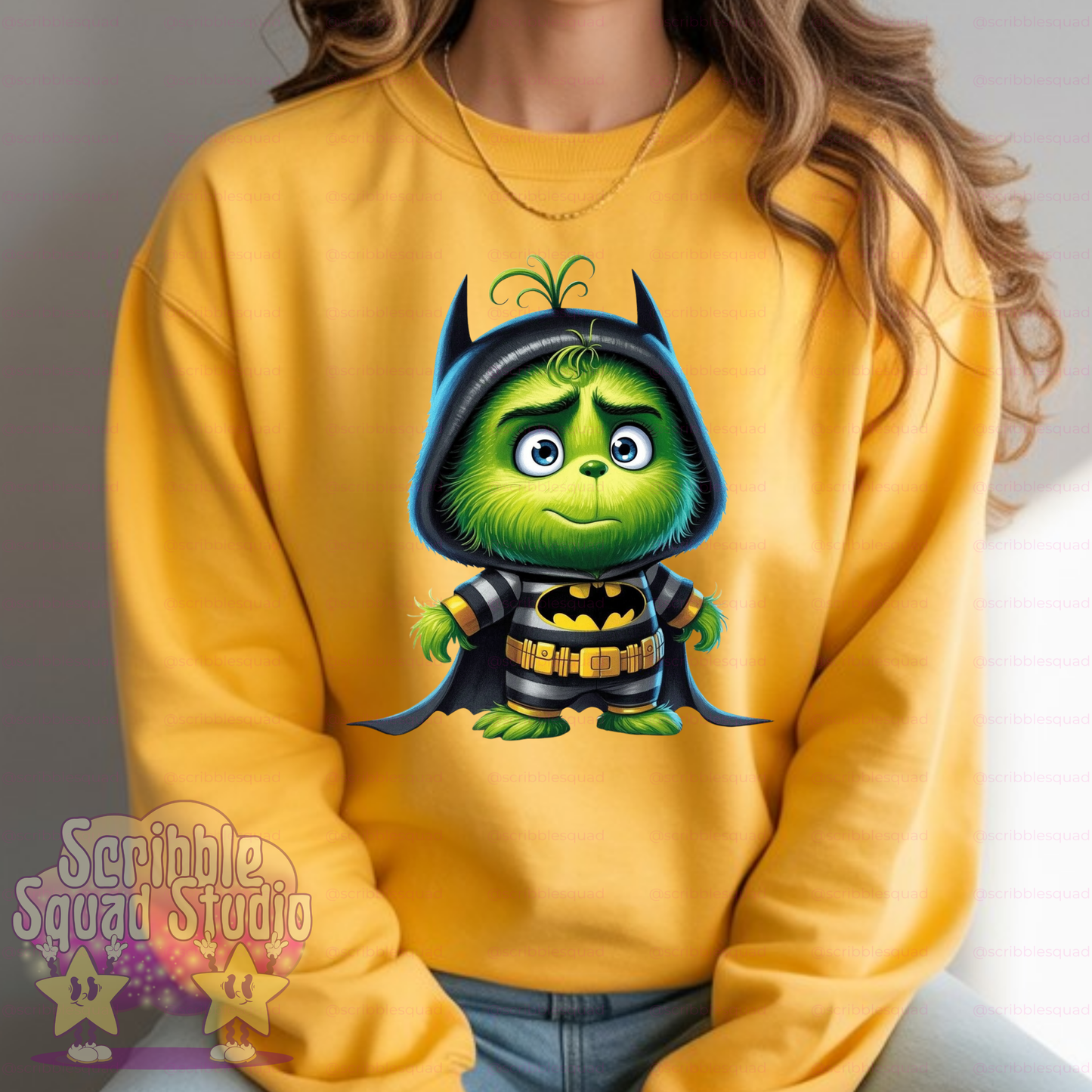 BATMAN CHRISTMAS GRINCH PNG