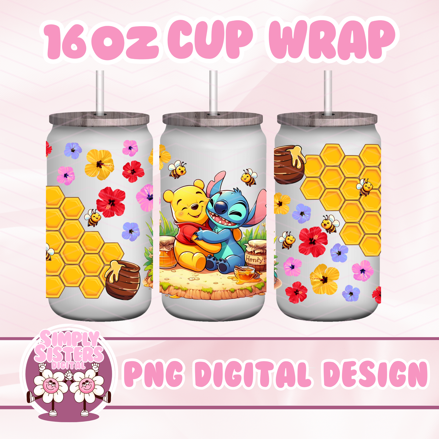 STITCH AND POOH HONEY WRAP