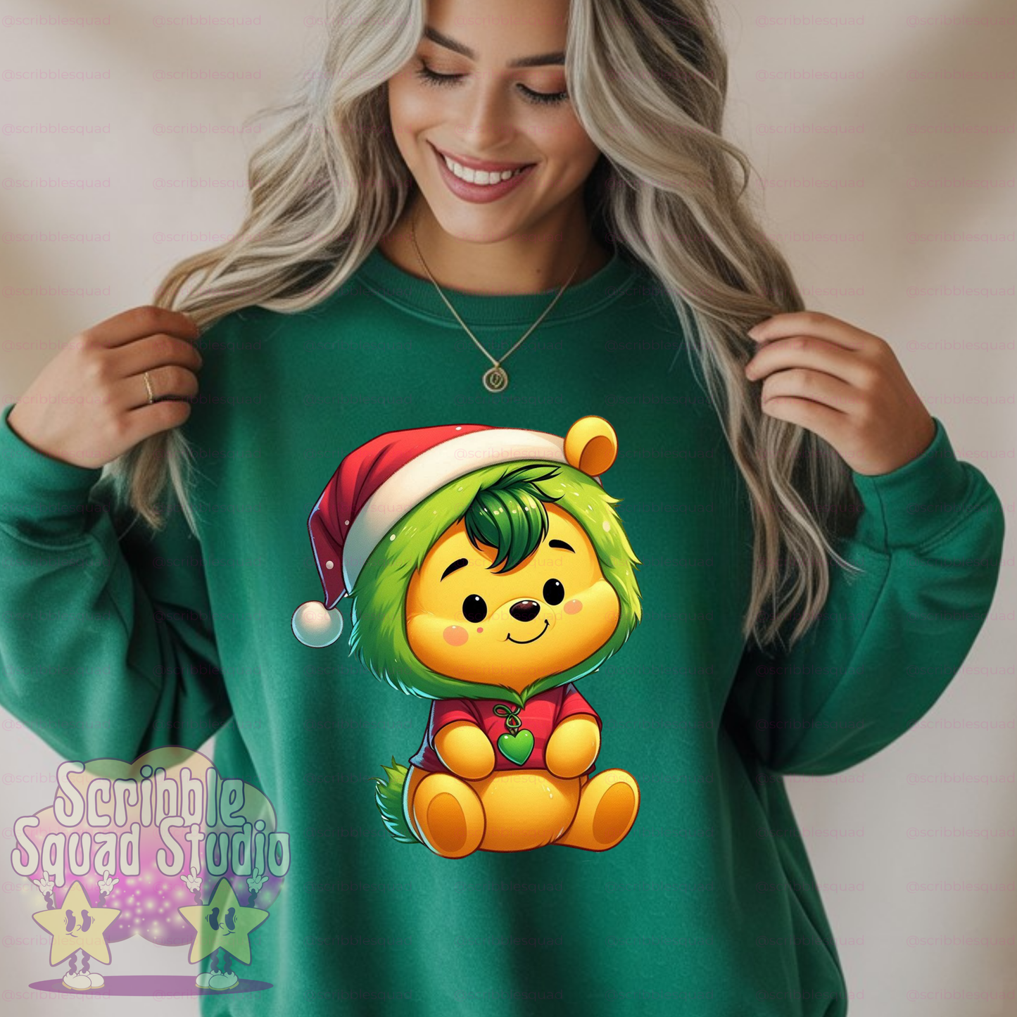 POOH CHRISTMAS GRUMP PNG BUNDLE