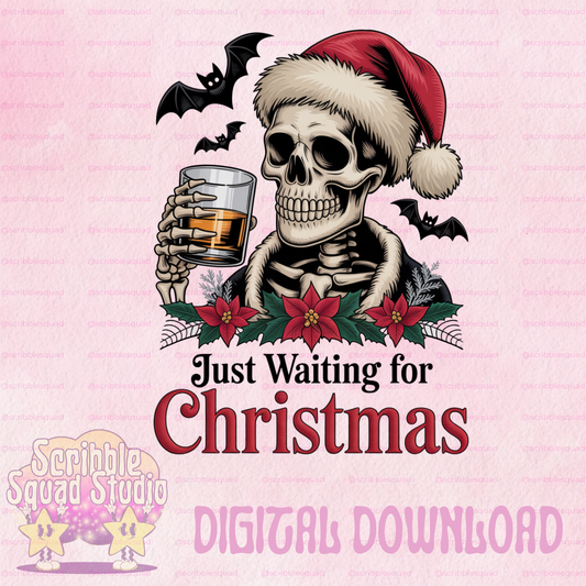 JUST WAITING FOR CHRISTMAS PNG