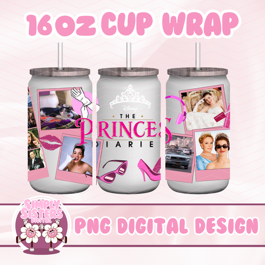 PRINCESS DIARIES CUP WRAP