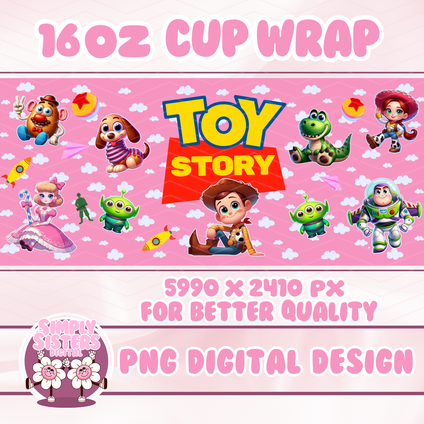 TOY STORY CUP WRAP