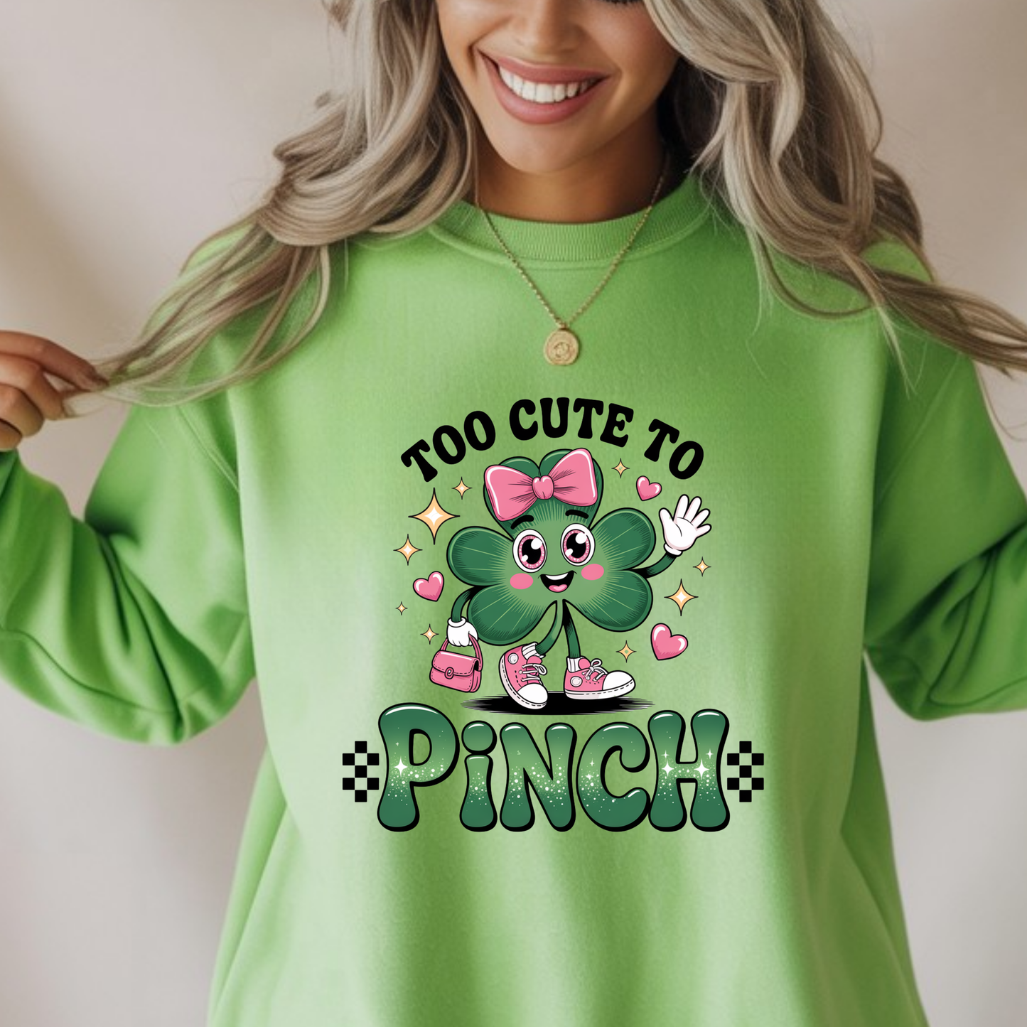 TOO CUTE TO PINCH PNG